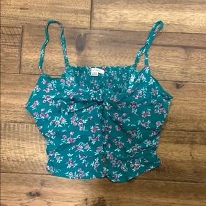 AE floral crop top